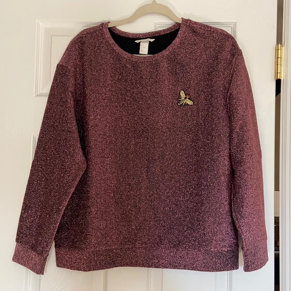 H&M glitter sweater.